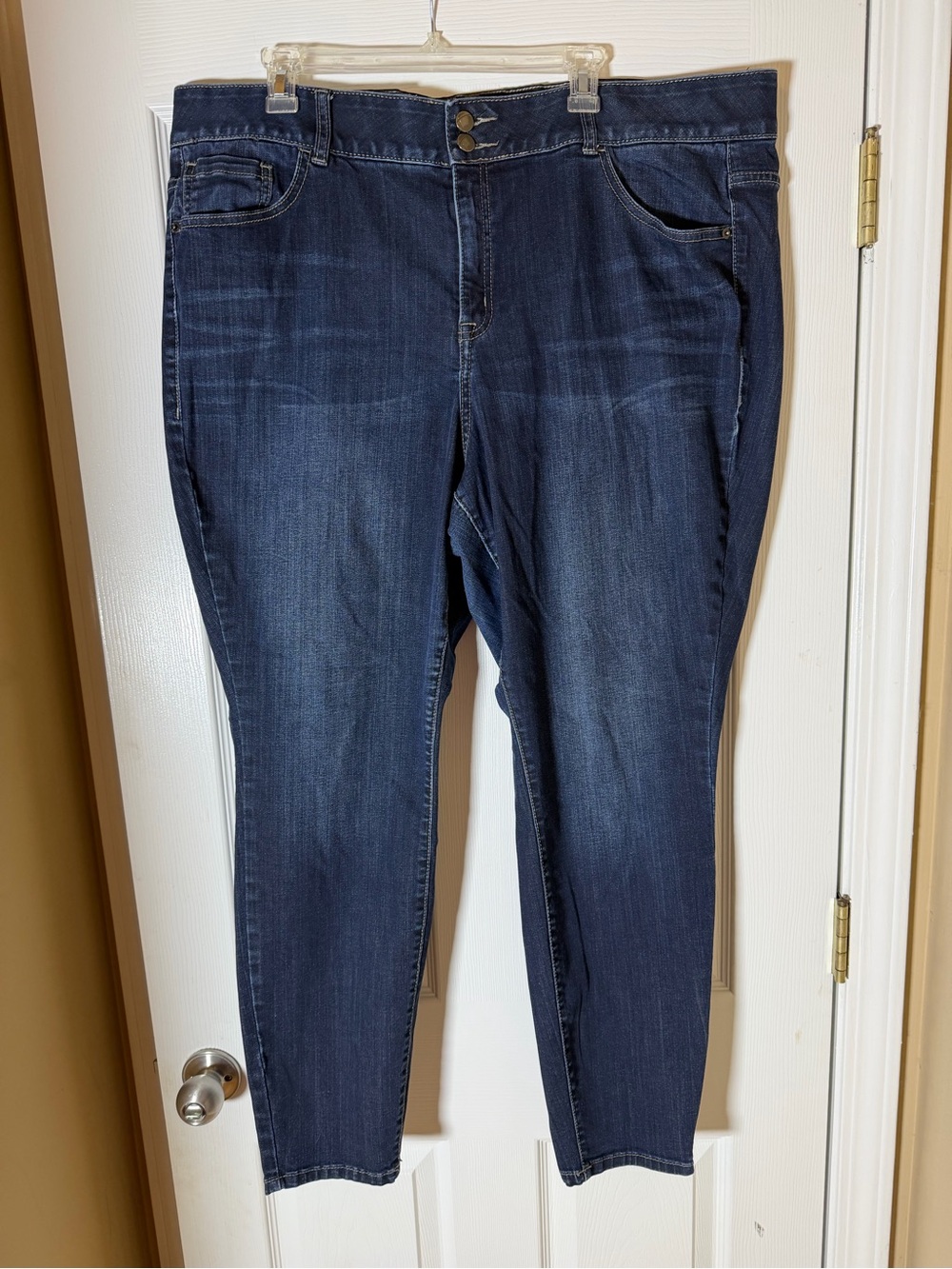 Lane Bryant Indigo Skinny Jeans 22 Women’s Stretch